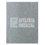 MERCERIA FOMY CON DIAMANTINA 55 X 43 CMS. C. PLATA